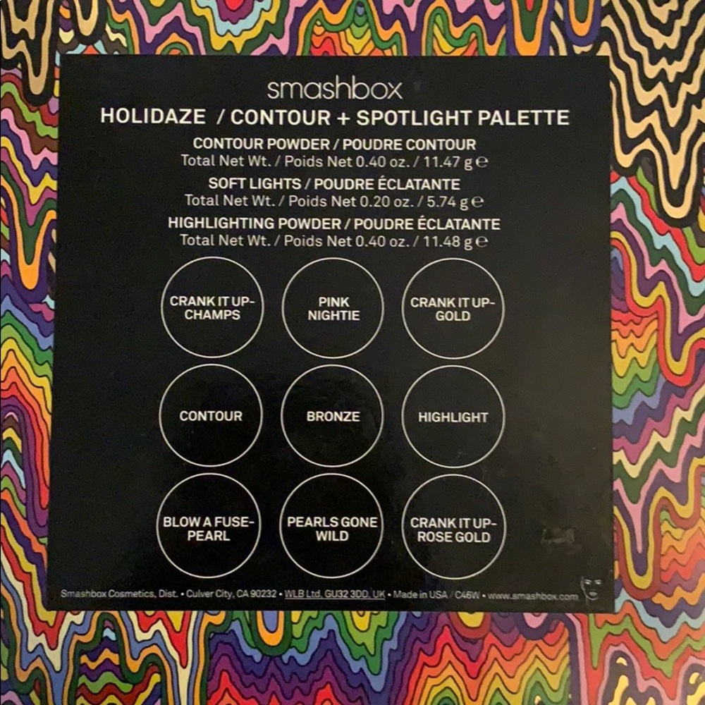Smashbox Holidaze contour palette